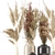 Pampas Dried Plantset: Handmade Vase 3D model small image 4