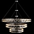 Elegant Eiff Pendant Light 3D model small image 4