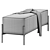 Ivor Upholstered Bench: Sophisticated and Stylish 3D model small image 6