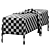 Ivor Upholstered Bench: Sophisticated and Stylish 3D model small image 7