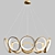 Modern Iron LED Pendant 3D model small image 2