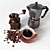 Essential Coffee Lover's Kit 3D model small image 3