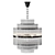 Elegant Glass Chandelier (Chrome) 3D model small image 1