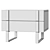 Tokyo Bedside Table: Elegant and Functional 3D model small image 2