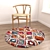 Round Rugs Set 19 - Versatile 3D Models 3D model small image 2