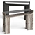 Minimalist Dada Console Table 3D model small image 1