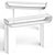 Minimalist Dada Console Table 3D model small image 2