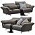 Modern Italian Sofa Set: Ditre Italia On Line 3D model small image 3