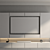 Sleek TV Wall Unit 3D model small image 6