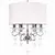 Luxury Silver Mist Crystal Chandelier 3D model small image 1