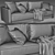 Bristol Poliform: Stylish & Compact Sofa 3D model small image 5