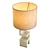 Sleek Stone Table Lamp: Boveda 3D model small image 3