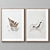 Multiframe Picture Frames Set 3D model small image 7