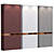 Sleek 5-Door Cupboard 3D model small image 2