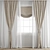 Home Decor Curtain Bundle 3D model small image 1