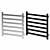 ANZZI Note 6-Bar Towel Warmer: Sleek & Efficient 3D model small image 1