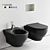 Olympia Ceramica Clear Wall WC Set 3D model small image 1