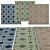 Square Rugs Collection | Various Sizes 3D model small image 1