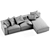 Nils Corner Sofa: Modern Elegance by Ligne Roset 3D model small image 6