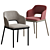 Modern Thonet 520 Chair: Stylish, Sturdy Design 3D model small image 1