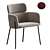 CB2 Azalea Brown Chair: Elegant and Stylish Seating 3D model small image 1