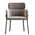 CB2 Azalea Brown Chair: Elegant and Stylish Seating 3D model small image 4