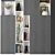 Versatile 14-Shelf Cabinet: Ample Storage Space 3D model small image 4