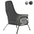 ComfortMax Hai Lounge Chair 3D model small image 4