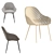 Chic Brooke Fabric Dining Chair 3D model small image 5