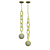 Chain Lampatron: Elegant Pendant Lamp 3D model small image 4