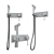 TurboSmooth Hygienic Shower Imprese 3D model small image 2