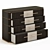 Stylish Frato Agra Chest of Drawers 3D model small image 2