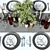 Elegant Tableware Set: 153-Piece Collection 3D model small image 5