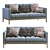 Contemporary AC Lounge Sofa 3D model small image 3