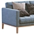 Contemporary AC Lounge Sofa 3D model small image 6