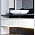 Modern 55cm Bathroom Vanity 3D model small image 4