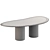 Elegant Baia Table by De Castelli 3D model small image 6