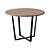 Modern Round Dining Table 3D model small image 1