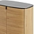 Elegant Wood & Metal Sideboards 3D model small image 2