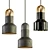 Jazz Stone Pendant Lamp: Elegant Illumination for Modern Interiors 3D model small image 1