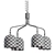 Gubi Howard 4-Arm Chandelier 3D model small image 3