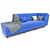 Velvet Blue Sofa 002 3D model small image 3