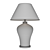 Elegant Hernando Table Lamp 3D model small image 2