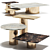 Petra Modern Table by Arketipo: Versatile Design with Multiple Colors 3D model small image 1