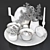 High-Quality Kitchen Accessories Set 3D model small image 5