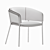 Vilhena II Chair: Stylish, Comfortable, and Chic 3D model small image 3