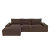 Luxury Caro Chaise Sofa 3D model small image 1