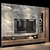 Modern TV Stand: Stylish & Functional 3D model small image 3