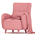 Modern Svante Chair 3D model small image 4