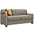 Minimalist Alexander Track Arm Sofa 3D model small image 5